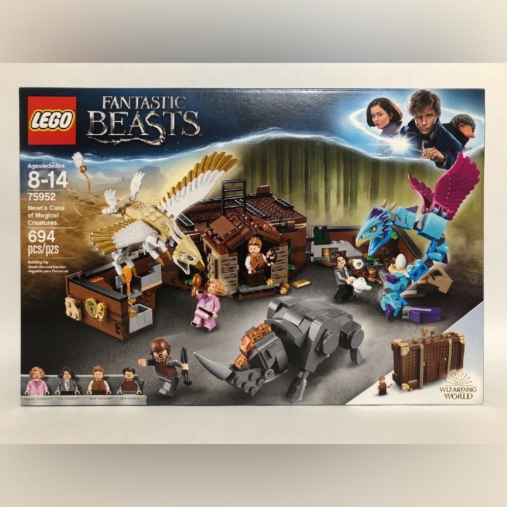 LEGO Harry Potter Fantastic Beasts 75952 Newt's Case of Magical Creatures - NEW